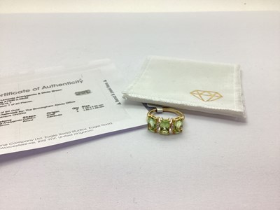 Lot 287 - The Genuine Gemstone Company Ltd; A 9ct Gold...