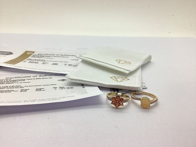 Lot 286 - The Genuine Gemstone Company Ltd; A 9ct Gold...