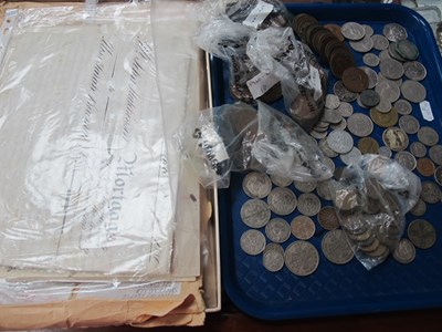 Lot 1323 - Over Six Shillings of Pre-1947 Silver Coinage....