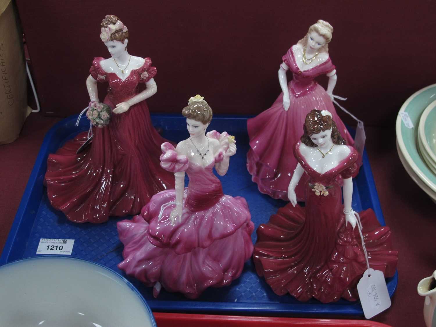 Lot 1210 - Coalport Ladies of Fashion Figurines - 'Emma...