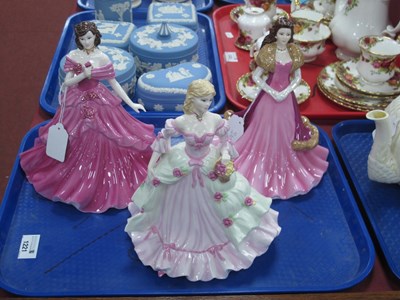 Lot 1221 - Coalport Classical Elegance Figurines - 'True...