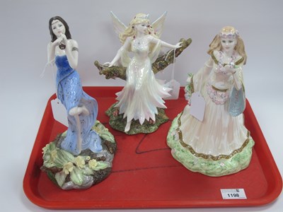 Lot 1198 - Coalport Shakespearian Classical Heroines...