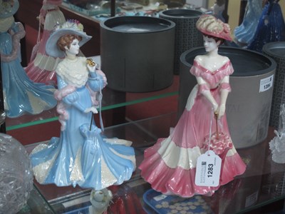 Lot 1283 - Coalport High Society Figurines - 'Lady...