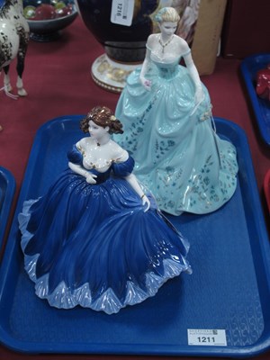 Lot 1211 - Coalport Figurines - 'Royal Premier' 22.5cm...