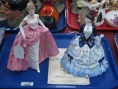 Lot 1235 - Coalport Figurines - 'Millennium Debut' 23.5cm...