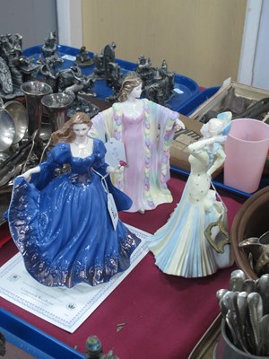 Lot 1297 - Coalport David Shilling Figurines - 'Bedtime...