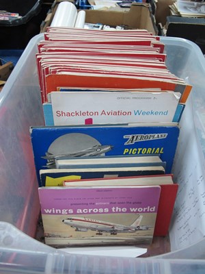 Lot 1394 - Farnborough Air Programmes 1959-62. Shackleton...