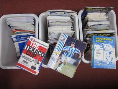 Lot 475 - Huddersfield Town Programmes 1957 and Later,...
