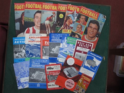 Lot 381 - Aston Villa 1960s Away Programmes (9),...