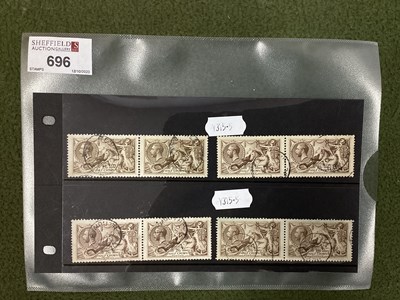 Lot 696 - Stamps, eight King George 5th 2/6d 1914 - 1919...