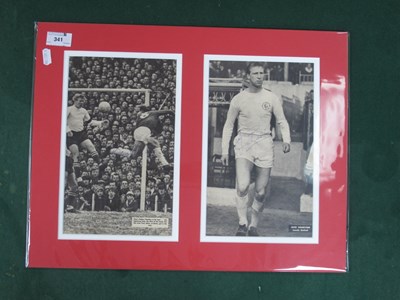 Lot 341 - Bobby Charlton and Jackie Charlton Autographs,...