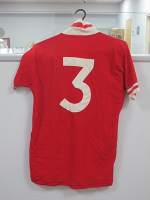 Lot 305 - Leicester City Umbro Red Away Shirt, with...