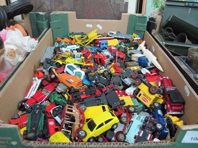 Lot 1004 - A large collection of diecast cars to include...