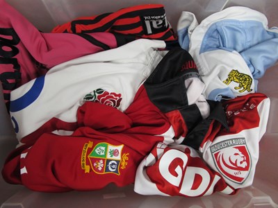 Lot 500 - Rugby Union Shirts - Gloucester, Argentina...