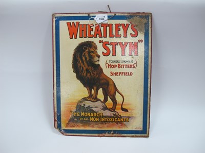 Lot 1366 - Sheffield Advertising Sign - An Early XX...