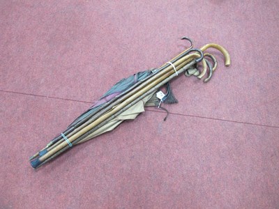 Lot 1390 - A Bundle of Early XX Century Umbrellas and...