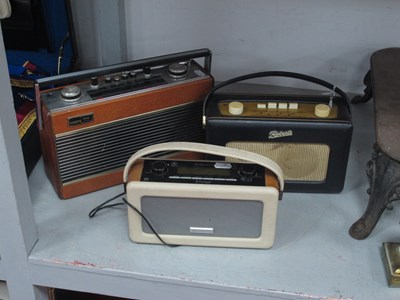 Lot 1462 - Three Vintage Roberts Radios.