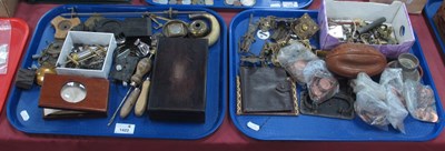 Lot 1423 - A Victorian Viewer and Cards, small leather...