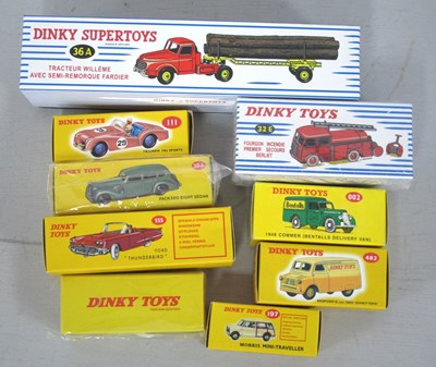 Lot 499 - Nine Atlas Editions, Modern Re-Issue Diecast...