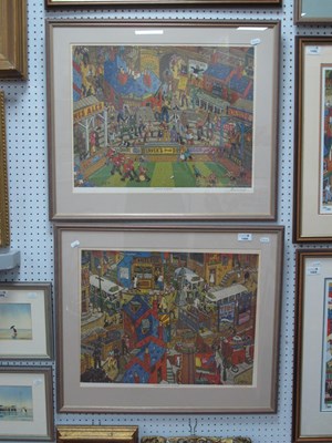 Lot 1494 - Two Joe Scarborough Signed Prints "Match of...