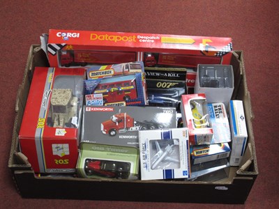 Lot 394 - A collection of diecast model vehicles and...