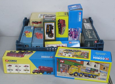 Lot 453 - Eleven Diecast Model Commercial Vehicles by...