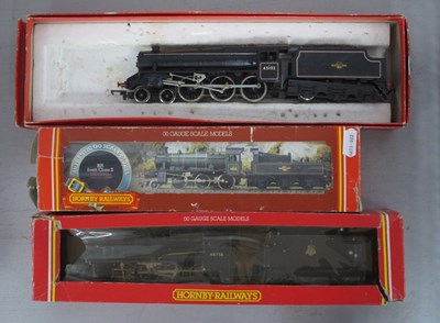 Lot 441 - Three Hornby 'OO' Gauge/4mm Boxed Steam...