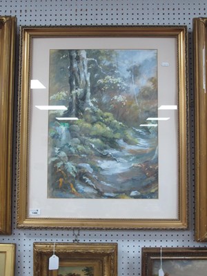 Lot 1488 - Rosaline Nosworthy (Sheffield Artist) Woodland...