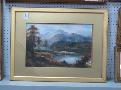 Lot 1487 - George Willis Pryce (1866-1949) River Scene...