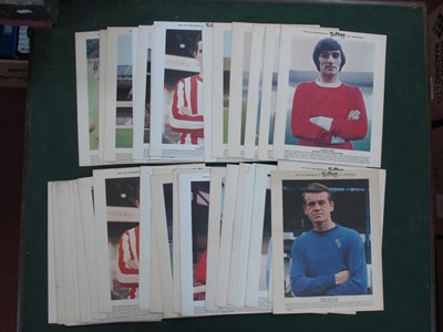 Lot 716 - Typhoo Football Player Portrait Cards, large...