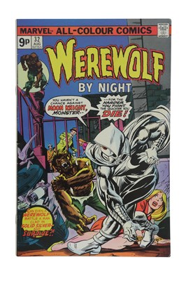 Lot 627 - Marvel Comics - Werewolf by Night #32 (9p),...