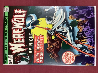 Lot 626 - Marvel Comics, Werewolf by Night #33 (key...