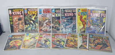 Lot 511 - Fourteen 'The Deadly Hands of Kung Fu' Comics...