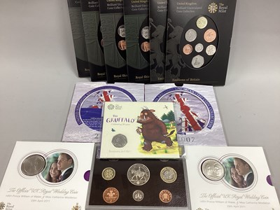 Lot 417 - Collection Of Twelve Royal Mint Coin Sets,...