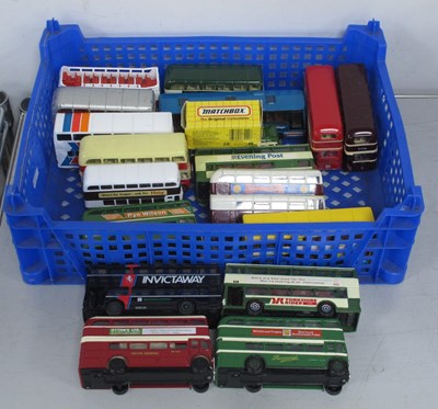 Lot 454 - Twenty Diecast Buses by Corgi and Others,...
