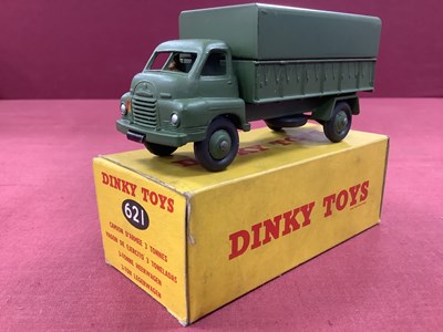 Lot 655 - Dinky Toys No 621 3-Ton Army Wagon, excellent,...