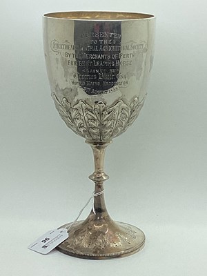 Lot 96 - A Victorian Hallmarked Silver Trophy Cup, RM...
