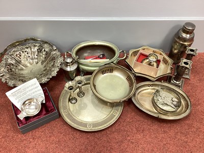 Lot 54 - Assorted Plated Ware, including XIX Century...