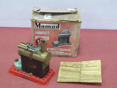 Lot 319 - A Mamod Minor No 1 Steam Engine, used, missing...