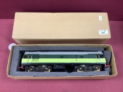 Lot 604 - A 'O' Gauge//7mm Part Built Class 25 Bo-Bo...