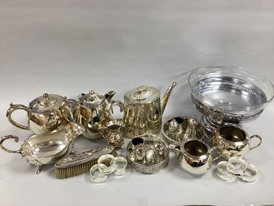 Lot 42 - Assorted Plated Ware, including a hallmarked...