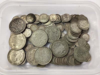 Lot 498 - GB Pre 1947 Silver Coins, including Half...