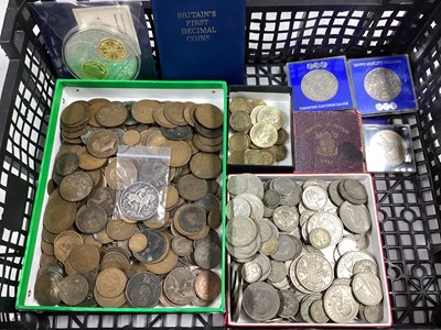 Lot 435 - Large Collection Of Mainly GB Coins, including...