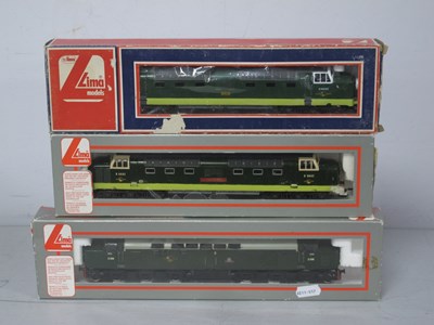 Lot 512 - Three Lima 'OO' Gauge/4mm Boxed Diesel...