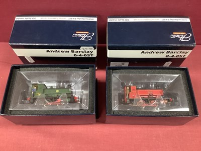 Lot 599 - Two Hatton's Andrew Barclay 'OO' Gauge/4mm...