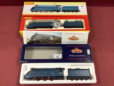 Lot 586 - Two 'OO' Gauge/4mm Class A4 4-6-2 Steam Tender...