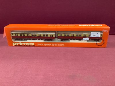 Lot 591 - A Marklin (Primex) 'HO' Gauge Boxed Two Unit...