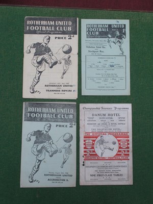 Lot 863 - 1934-5 Doncaster Rovers v. Halifax Town...