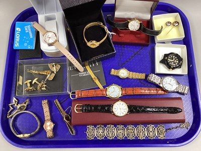 Lot 29 - Assorted Ladies and Gent's Wristwatches,...