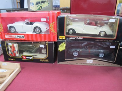 Lot 841 - Four 1:18th/1:16th scale diecast model...